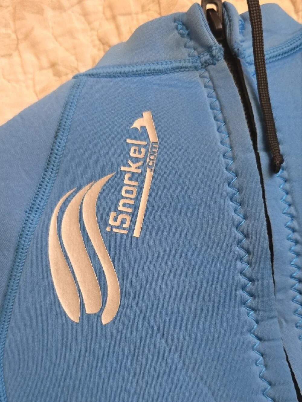 O'Neill Bright Blue & Lime Shorty Neoprene Wetsuit